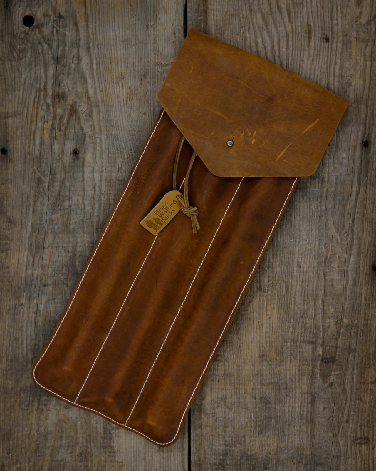 Traveler's Stick Leather Case - Image 4