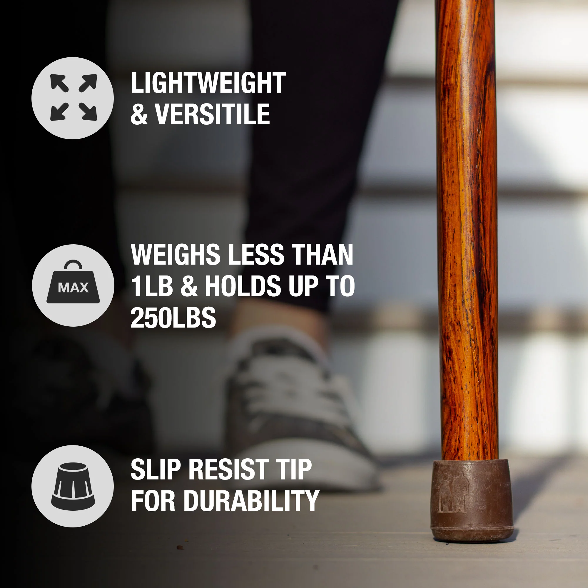 Twisted Cocobolo Hame Top Handcrafted Walking Cane 37" - Image 5