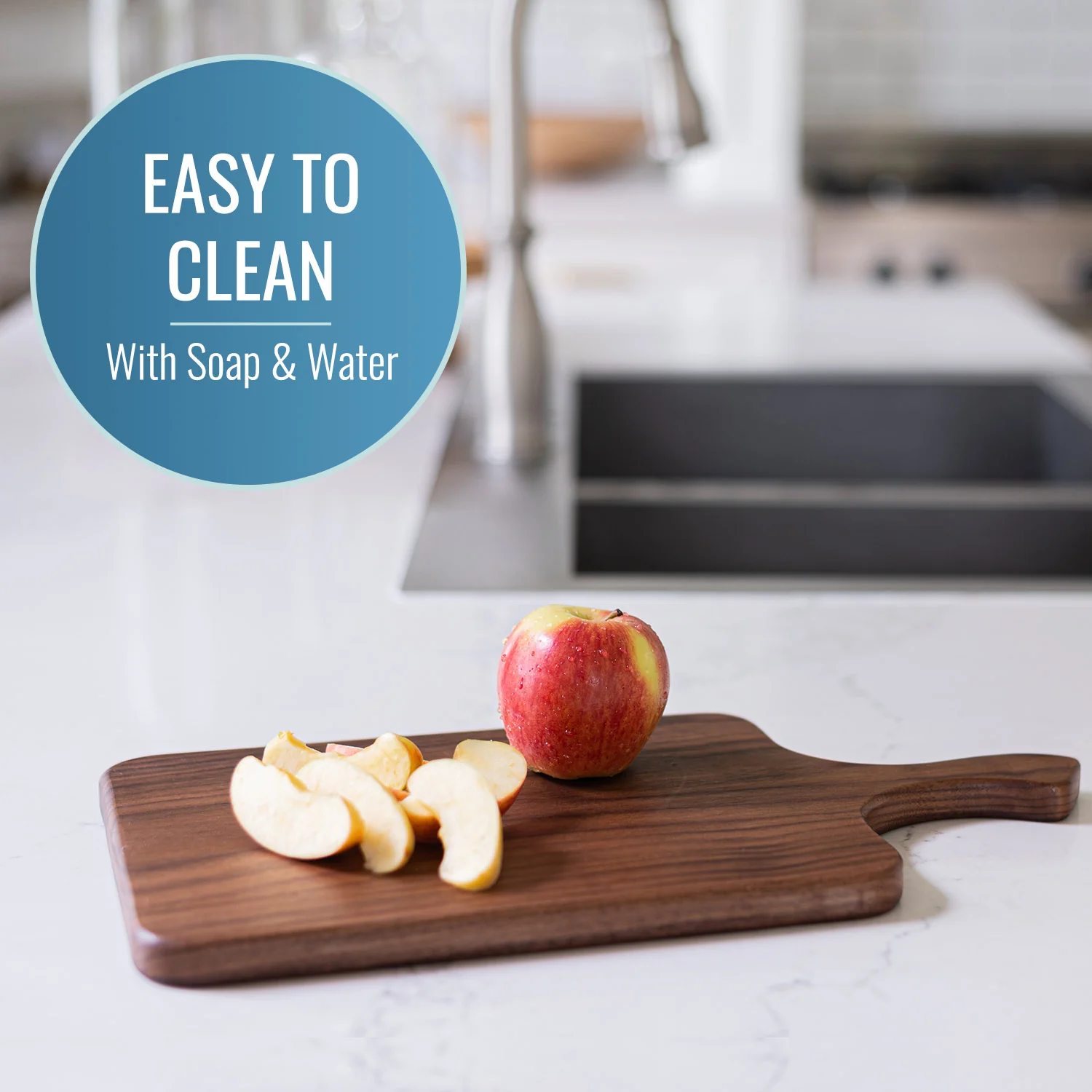 Seasoned Walnut Paddle Cutting Boards - Image 5