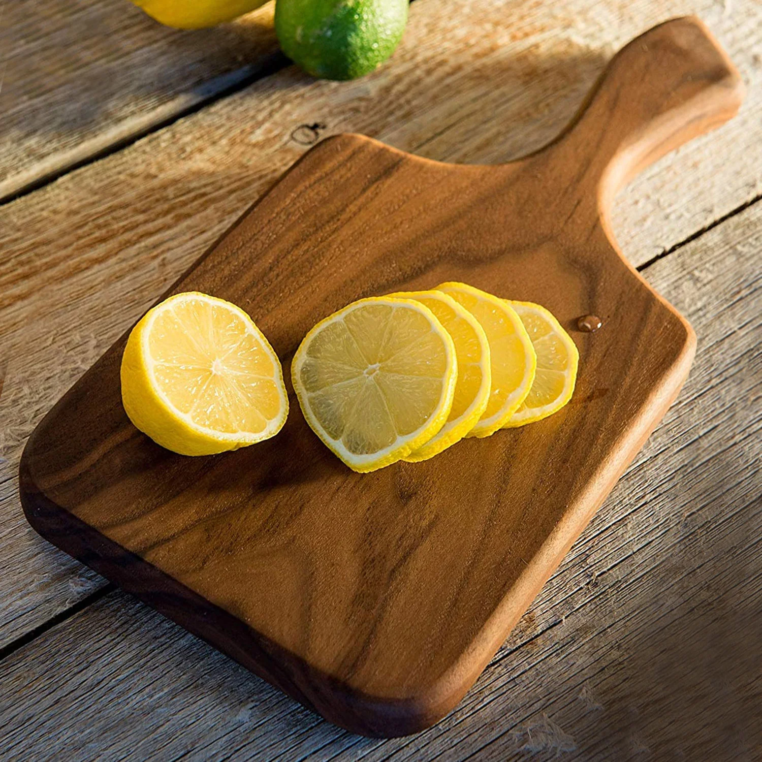 Seasoned Walnut Paddle Cutting Boards - Image 6